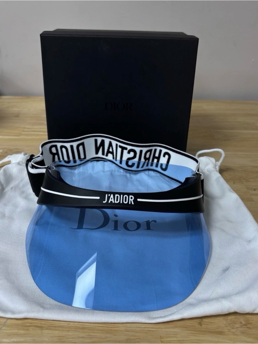 Christian Dior J'ADIOR Woman's Hat Visor Blue